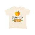 thumbnail image 1 of Inktastic Jacksonville Florida Orange in Heart Boys or Girls Toddler T-Shirt, 1 of 5