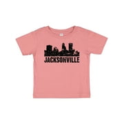 Inktastic Jacksonville Skyline Grunge Boys or Girls Baby T-Shirt