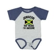 thumbnail image 1 of Inktastic Jamaica Awesome Jamaican Boys or Girls Baby Bodysuit, 1 of 5