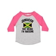 thumbnail image 1 of Inktastic Jamaica Awesome Jamaican Boys or Girls Toddler T-Shirt, 1 of 5