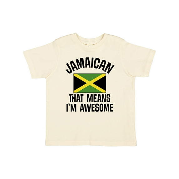 Inktastic Jamaica Awesome Jamaican Boys or Girls Toddler T-Shirt