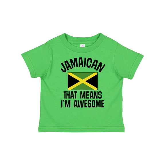 Inktastic Jamaica Awesome Jamaican Boys or Girls Toddler T-Shirt