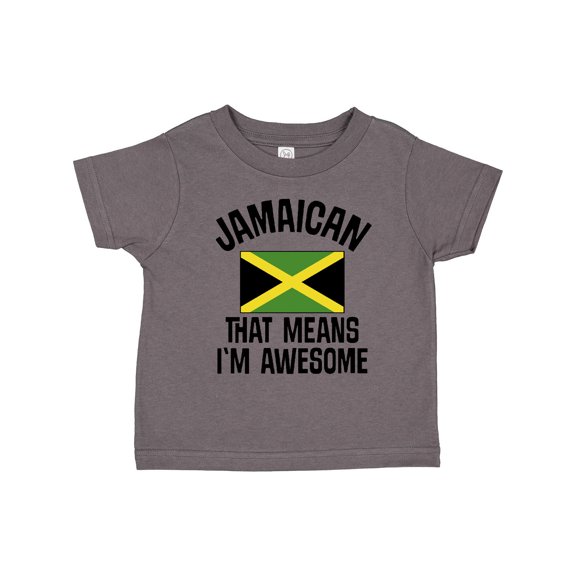 Inktastic Jamaica Awesome Jamaican Boys or Girls Toddler T-Shirt