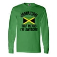 thumbnail image 1 of Inktastic Jamaica Awesome Jamaican Long Sleeve T-Shirt, 1 of 5