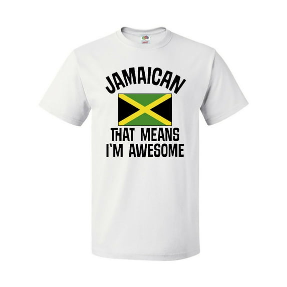 Inktastic Jamaica Awesome Jamaican T-Shirt