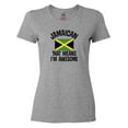 thumbnail image 1 of Inktastic Jamaica Awesome Jamaican Women's T-Shirt, 1 of 5