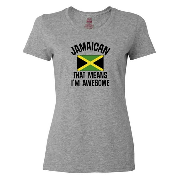 Inktastic Jamaica Awesome Jamaican Women's T-Shirt
