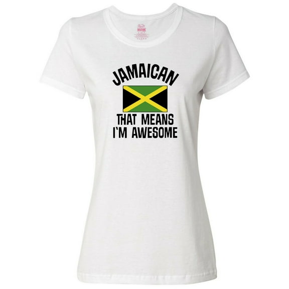 Inktastic Jamaica Awesome Jamaican Women's T-Shirt