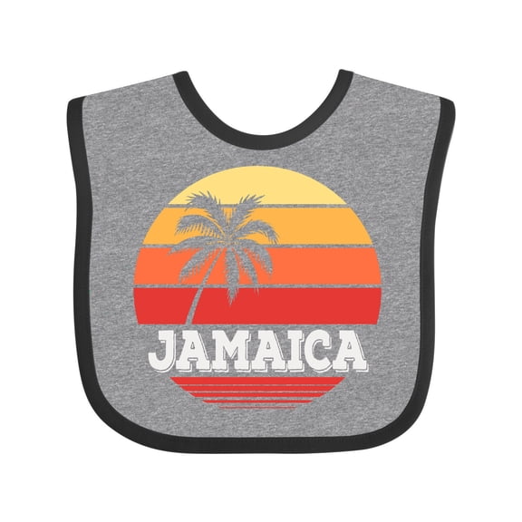 Inktastic Jamaica Vacation Trip Boys or Girls Baby Bib