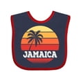 thumbnail image 1 of Inktastic Jamaica Vacation Trip Boys or Girls Baby Bib, 1 of 4