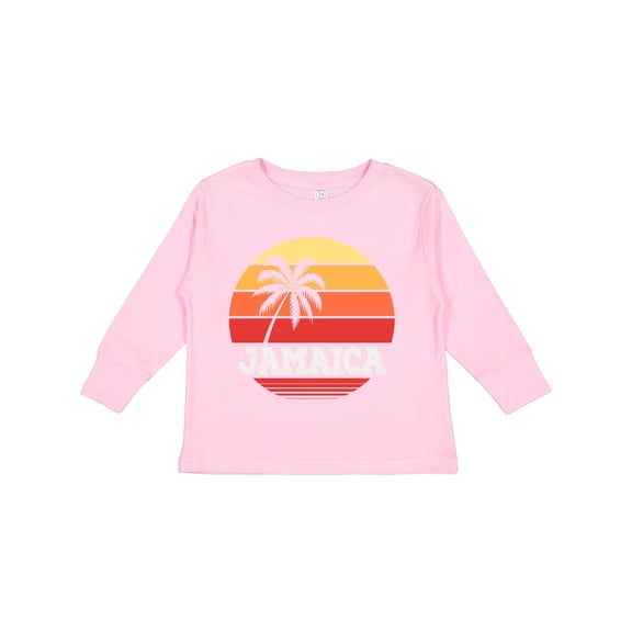 Inktastic Jamaica Vacation Trip Boys or Girls Long Sleeve Toddler T-Shirt