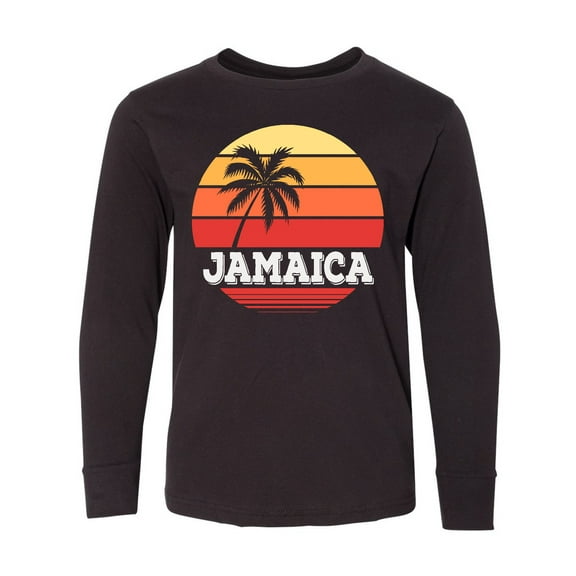 Inktastic Jamaica Vacation Trip Long Sleeve Youth T-Shirt