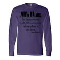 thumbnail image 1 of Inktastic Jane Austen Book Quote Long Sleeve T-Shirt, 1 of 5