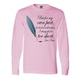 thumbnail image 1 of Inktastic Jane Austen Book Quote Long Sleeve T-Shirt, 1 of 5