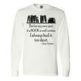 thumbnail image 1 of Inktastic Jane Austen Book Quote Long Sleeve T-Shirt, 1 of 5