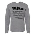 thumbnail image 1 of Inktastic Jane Austen Book Quote Long Sleeve T-Shirt, 1 of 5