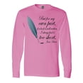 thumbnail image 1 of Inktastic Jane Austen Book Quote Long Sleeve T-Shirt, 1 of 5