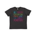 thumbnail image 1 of Inktastic Jane Austen Good Opinion Quote Gift Youth T-Shirt, 1 of 5