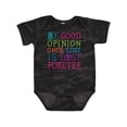 thumbnail image 1 of Inktastic Jane Austen Good Opinion Quote Girls Baby Bodysuit, 1 of 5