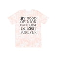 thumbnail image 1 of Inktastic Jane Austen Good Opinion Quote T-Shirt, 1 of 5
