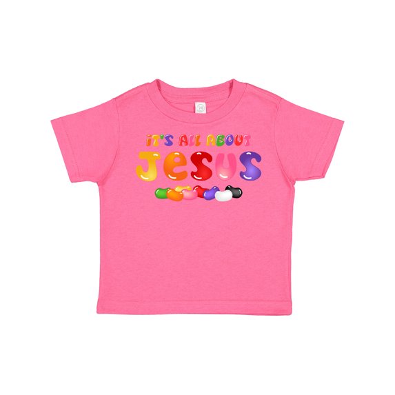 Inktastic Jelly Bean Jesus Boys or Girls Toddler T-Shirt