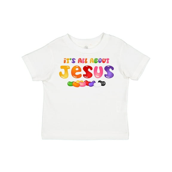 Inktastic Jelly Bean Jesus Boys or Girls Toddler T-Shirt