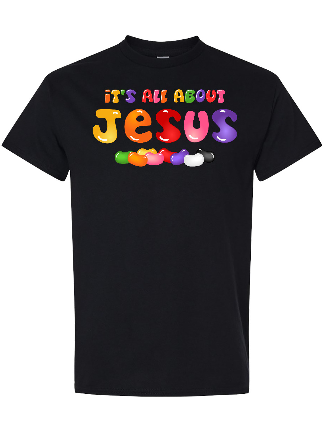 Inktastic Jelly Bean Jesus T-Shirt