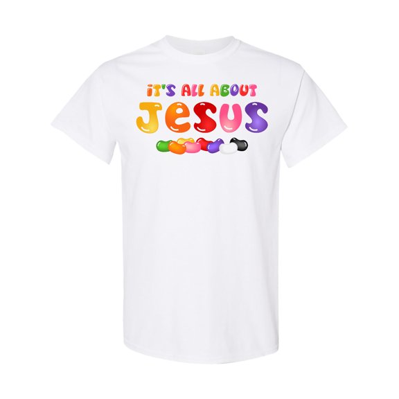 Inktastic Jelly Bean Jesus T-Shirt