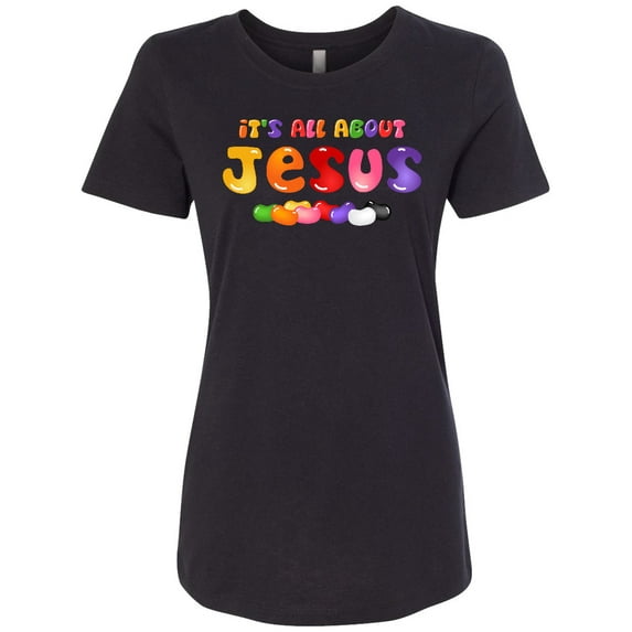 Inktastic Jelly Bean Jesus Women's T-Shirt