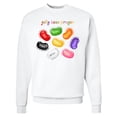 thumbnail image 1 of Inktastic Jelly Bean Prayer Adult Sweatshirt, 1 of 4
