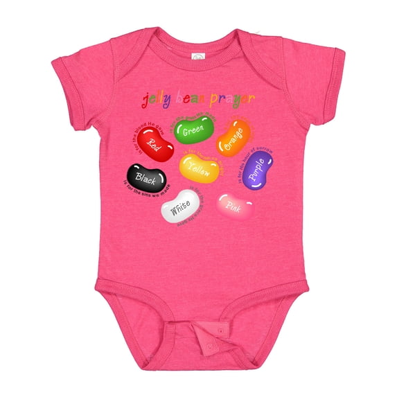 Inktastic Jelly Bean Prayer Boys or Girls Baby Bodysuit