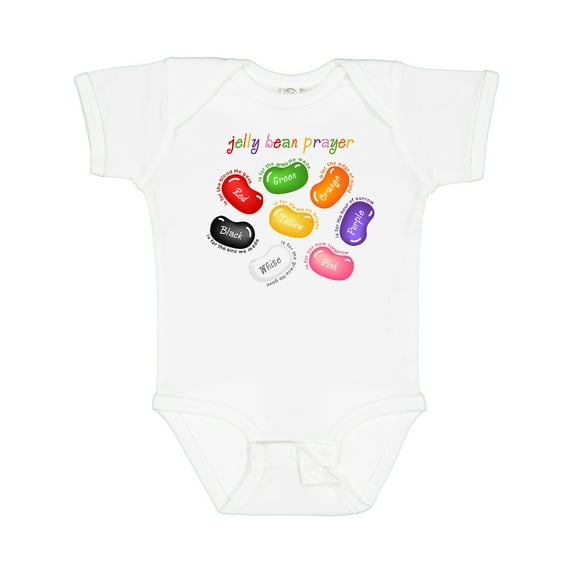 Inktastic Jelly Bean Prayer Boys or Girls Baby Bodysuit