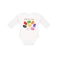 thumbnail image 1 of Inktastic Jelly Bean Prayer Boys or Girls Long Sleeve Baby Bodysuit, 1 of 5