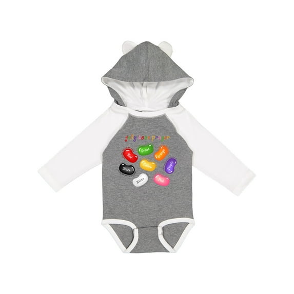 Inktastic Jelly Bean Prayer Boys or Girls Long Sleeve Baby Bodysuit