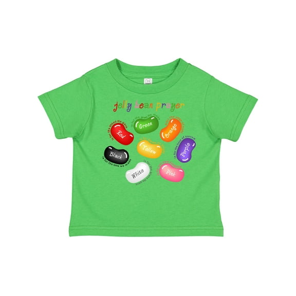 Inktastic Jelly Bean Prayer Boys or Girls Toddler T-Shirt
