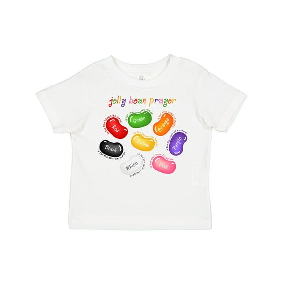 Inktastic Jelly Bean Prayer Boys or Girls Toddler T-Shirt