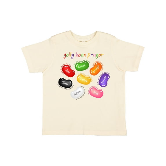 Inktastic Jelly Bean Prayer Boys or Girls Toddler T-Shirt
