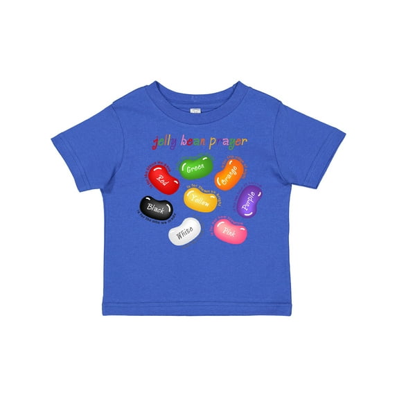 Inktastic Jelly Bean Prayer Boys or Girls Toddler T-Shirt