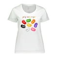 thumbnail image 1 of Inktastic Jelly Bean Prayer Women's Plus Size T-Shirt, 1 of 5