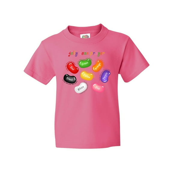 Inktastic Jelly Bean Prayer Youth T-Shirt