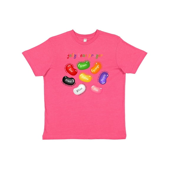 Inktastic Jelly Bean Prayer Youth T-Shirt