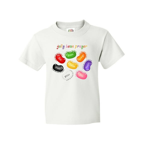 Inktastic Jelly Bean Prayer Youth T-Shirt