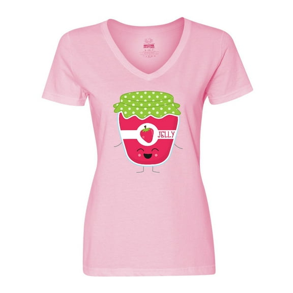 Inktastic Jelly Costume Women's V-Neck T-Shirt