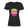 thumbnail image 1 of Inktastic Jelly Costume Women's V-Neck T-Shirt, 1 of 5