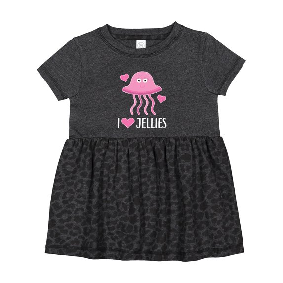 Inktastic Jellyfish Pink Ocean Creature Girls Baby Dress