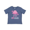 thumbnail image 1 of Inktastic Jellyfish Pink Ocean Creature Girls Baby T-Shirt, 1 of 5