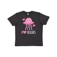 thumbnail image 1 of Inktastic Jellyfish Pink Ocean Creature Youth T-Shirt, 1 of 5