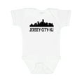 thumbnail image 1 of Inktastic Jersey City New Jersey City Skyline Boys or Girls Baby Bodysuit, 1 of 5