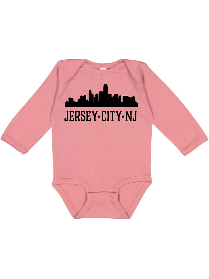 Inktastic Jersey City New Jersey City Skyline Boys or Girls Long Sleeve  Baby Bodysuit - Walmart.com, image size:800x1067
