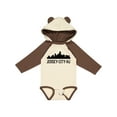 thumbnail image 1 of Inktastic Jersey City New Jersey City Skyline Boys or Girls Long Sleeve Baby Bodysuit, 1 of 5